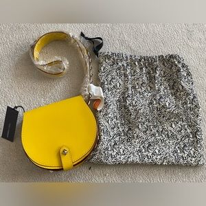 Authentic New NWT Rebecca Minkoff Skylar crossbody studded bag